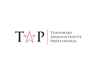 TAP (Temporary Administrative Professional) logo design by blackcane