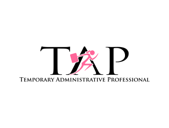 TAP (Temporary Administrative Professional) logo design by rykos