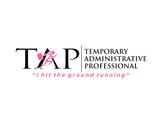 TAP (Temporary Administrative Professional) logo design by rykos