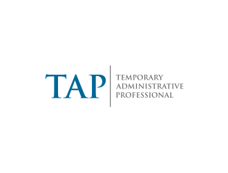 TAP (Temporary Administrative Professional) logo design by logitec