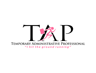 TAP (Temporary Administrative Professional) logo design by rykos