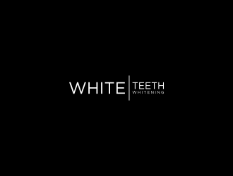 WHITE Teeth Whitening logo design by L E V A R