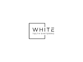 WHITE Teeth Whitening logo design by blackcane