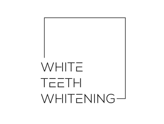 WHITE Teeth Whitening logo design by MUNAROH