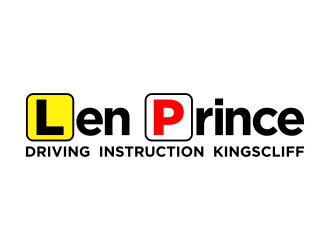 Len Prince Driving Instruction Kingscliff logo design by Realistis