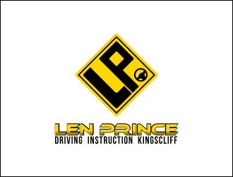 Len Prince Driving Instruction Kingscliff logo design by ochatheangel