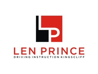 Len Prince Driving Instruction Kingscliff logo design by Franky.