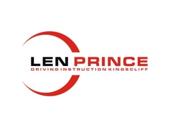 Len Prince Driving Instruction Kingscliff logo design by Franky.