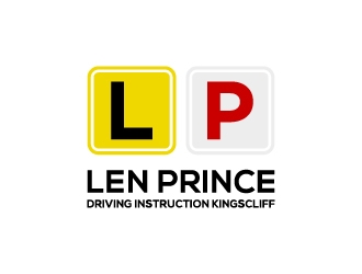 Len Prince Driving Instruction Kingscliff logo design by Janee