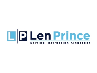 Len Prince Driving Instruction Kingscliff logo design by Lovoos
