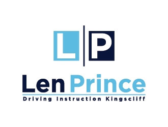 Len Prince Driving Instruction Kingscliff logo design by Lovoos