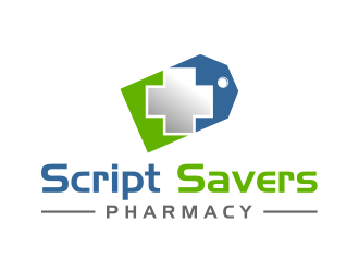 Script Savers Pharmacy logo design by cintoko