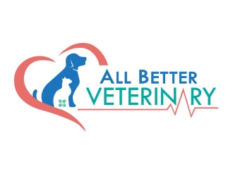 All Better Veterinary  logo design by Sorjen