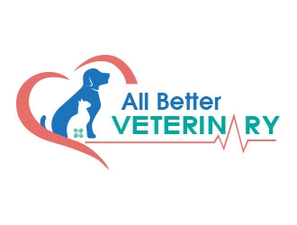 All Better Veterinary  logo design by Sorjen