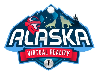 Alaska Virtual Reality logo design by fawadyk