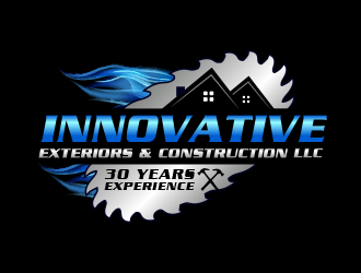 Innovative Exteriors & Construction LLC logo design by BeDesign