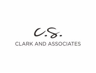 C.S. Clark and Associates  logo design by 48art