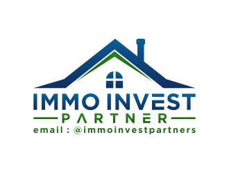 Immo Invest Partners logo design by BlessedArt