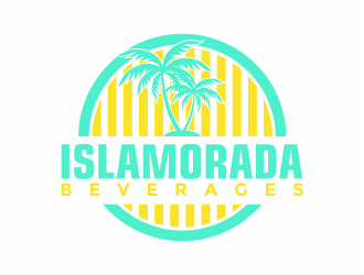 Islamorada Beverages logo design by mutafailan