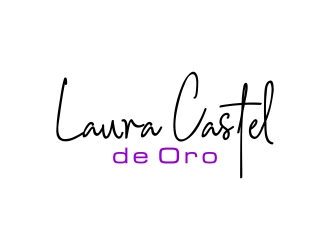 Laura Castel de Oro logo design by Mbezz