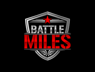 BATTLE MILES logo design by fastsev