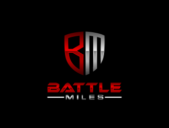 BATTLE MILES logo design by kopipanas