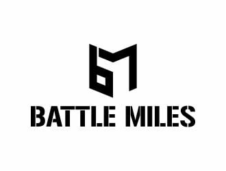 BATTLE MILES logo design by 48art