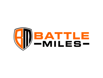 BATTLE MILES logo design by akhi