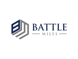 BATTLE MILES logo design by scolessi