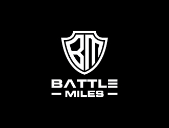 BATTLE MILES logo design by GRB Studio