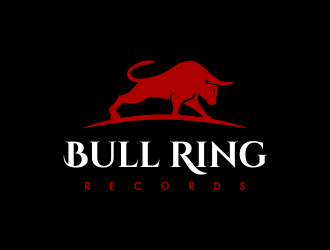 Bull Ring Records logo design by JessicaLopes