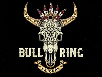 Bull Ring Records logo design by Optimus