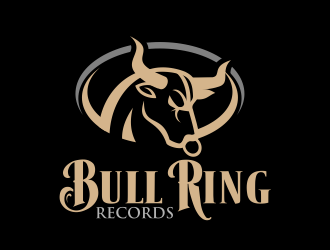 Bull Ring Records logo design by ingepro