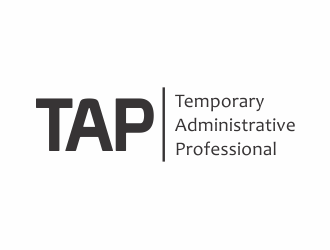 TAP (Temporary Administrative Professional) logo design by Upiq13