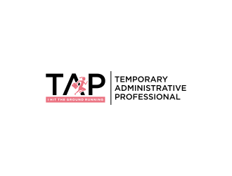 TAP (Temporary Administrative Professional) logo design by ammad
