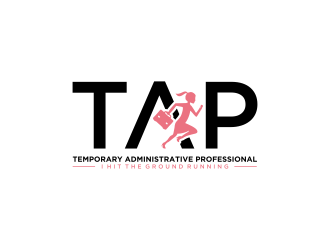 TAP (Temporary Administrative Professional) logo design by ammad
