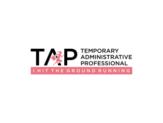 TAP (Temporary Administrative Professional) logo design by ammad