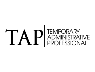 TAP (Temporary Administrative Professional) logo design by JessicaLopes