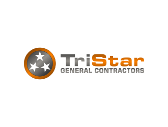 TriStar General Contractors  logo design by pakNton