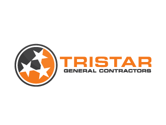 TriStar General Contractors  logo design by bluespix