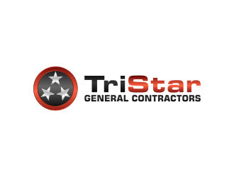 TriStar General Contractors  logo design by pakNton