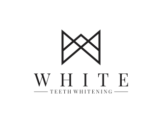 WHITE Teeth Whitening logo design by rokenrol