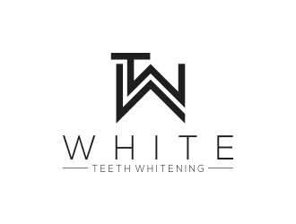 WHITE Teeth Whitening logo design by rokenrol
