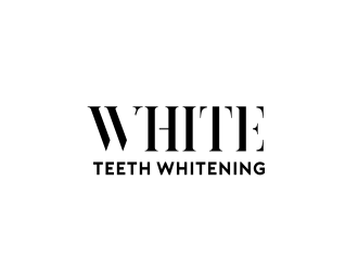 WHITE Teeth Whitening logo design by serprimero
