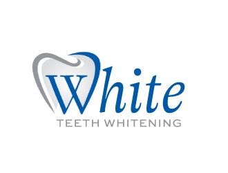 WHITE Teeth Whitening logo design by nehel
