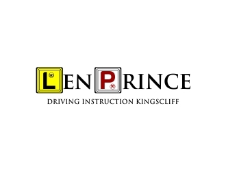 Len Prince Driving Instruction Kingscliff logo design by mckris