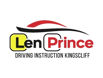 Len Prince Driving Instruction Kingscliff logo design by akilis13