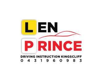 Len Prince Driving Instruction Kingscliff logo design by ohtani15