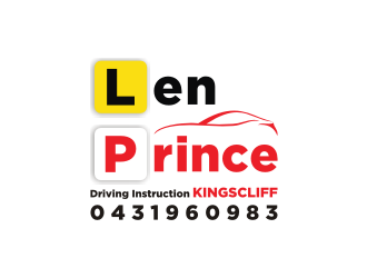 Len Prince Driving Instruction Kingscliff logo design by ohtani15