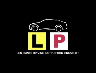 Len Prince Driving Instruction Kingscliff logo design by dibyo